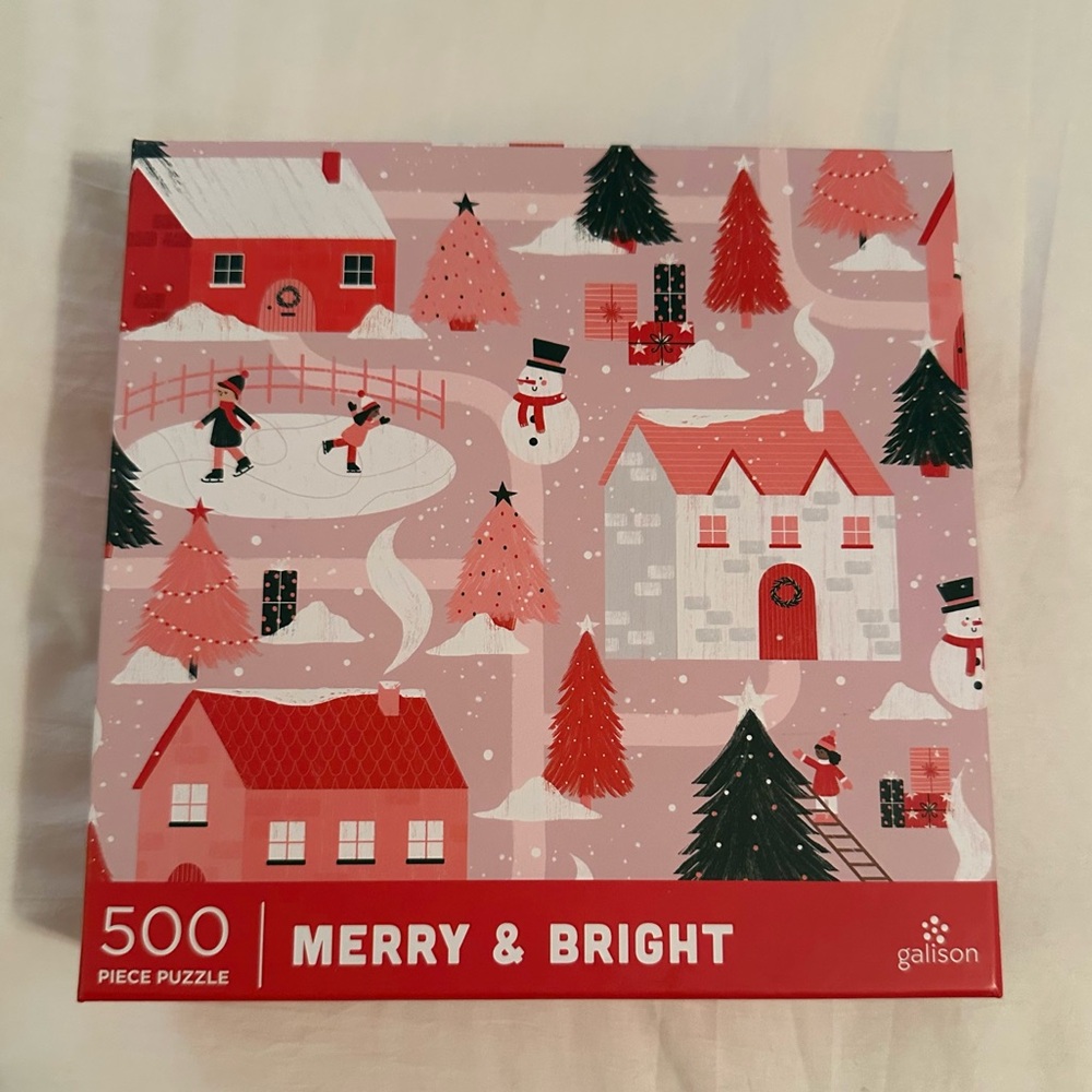 Merry & Bright Galison Jigsaw Puzzle